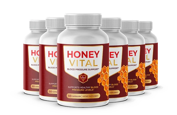 Honey Vital 6 Bottles package
